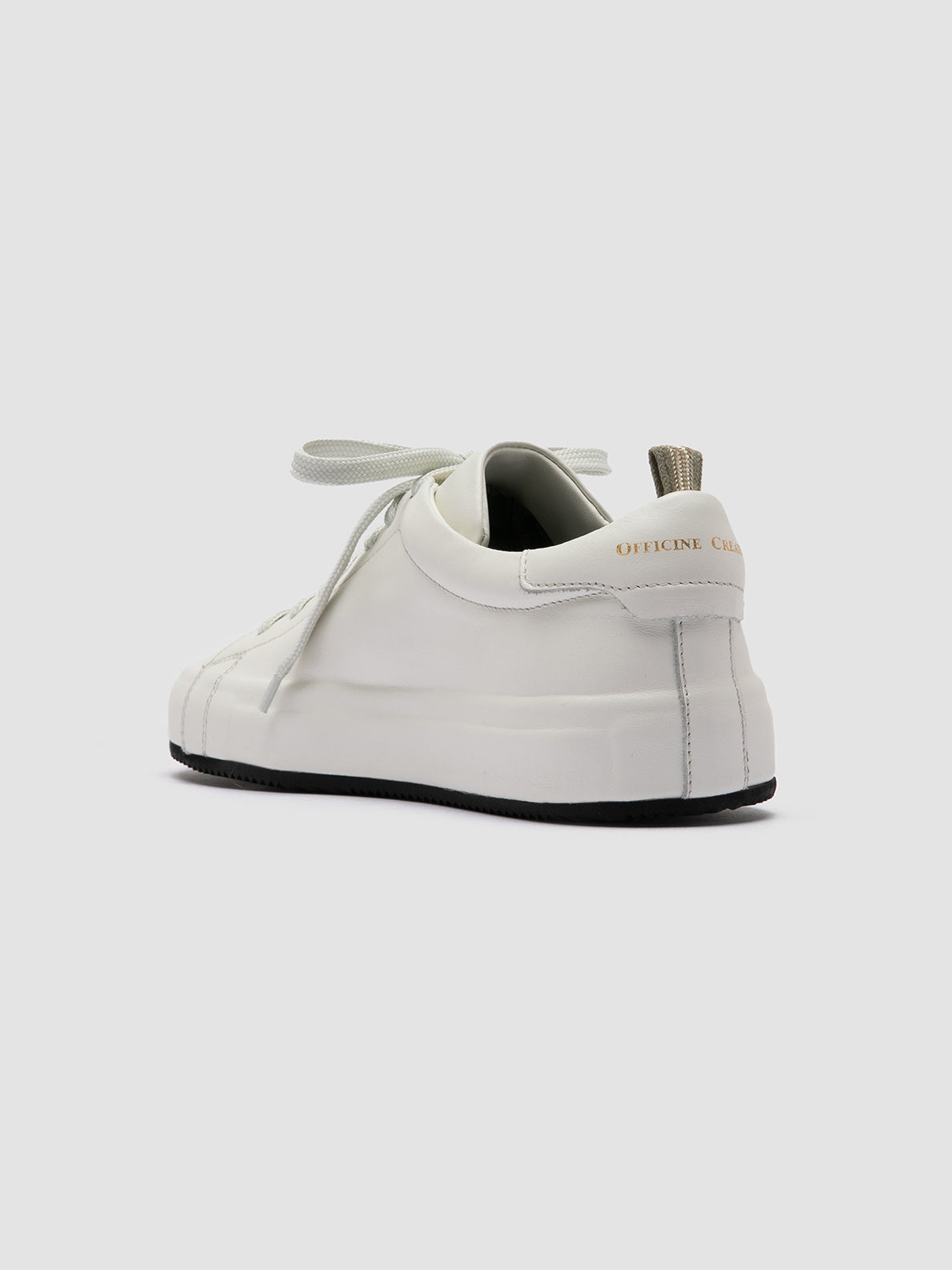 Officine Creative EASY 101 Sneakers Basse In Pelle Bianca