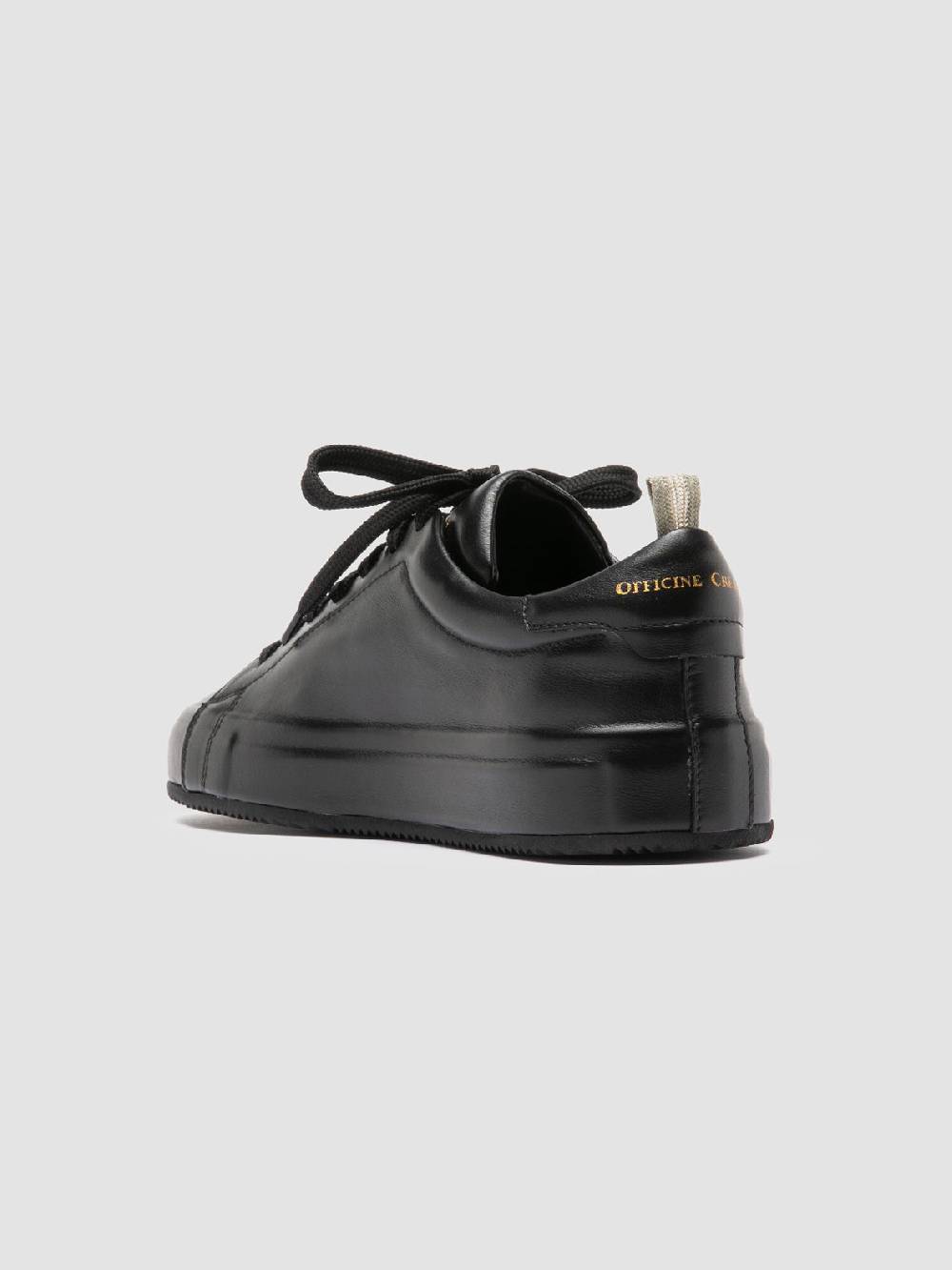 Officine Creative EASY 101 Sneakers Basse In Pelle Nera