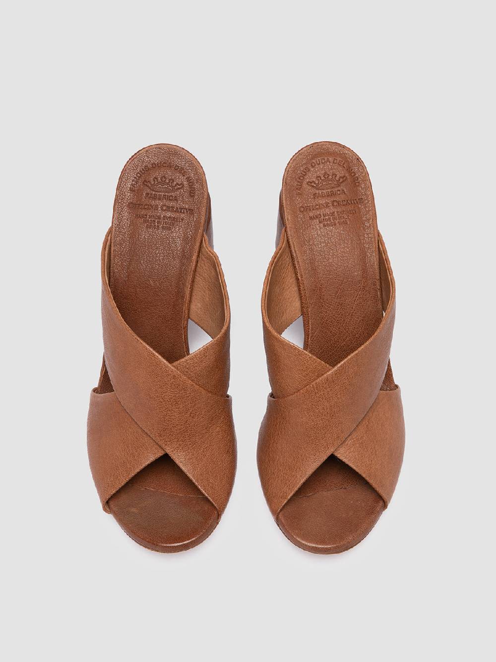 Officine Creative EMILIE 003 Sandali In Pelle Marrone