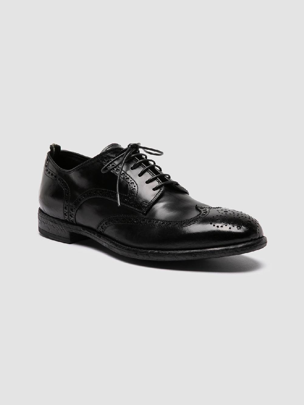 Officine Creative EMORY 015 Scarpe Derby In Pelle Nera