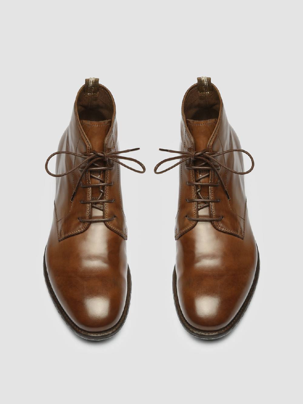 Officine Creative EMORY 023 Stivaletti In Pelle Marrone