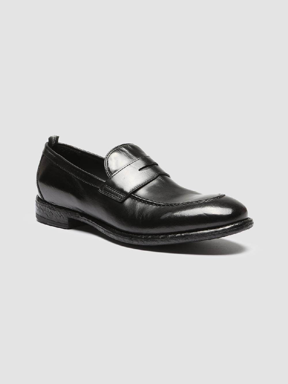 Officine Creative EMORY 024 Mocassini In Pelle Nera