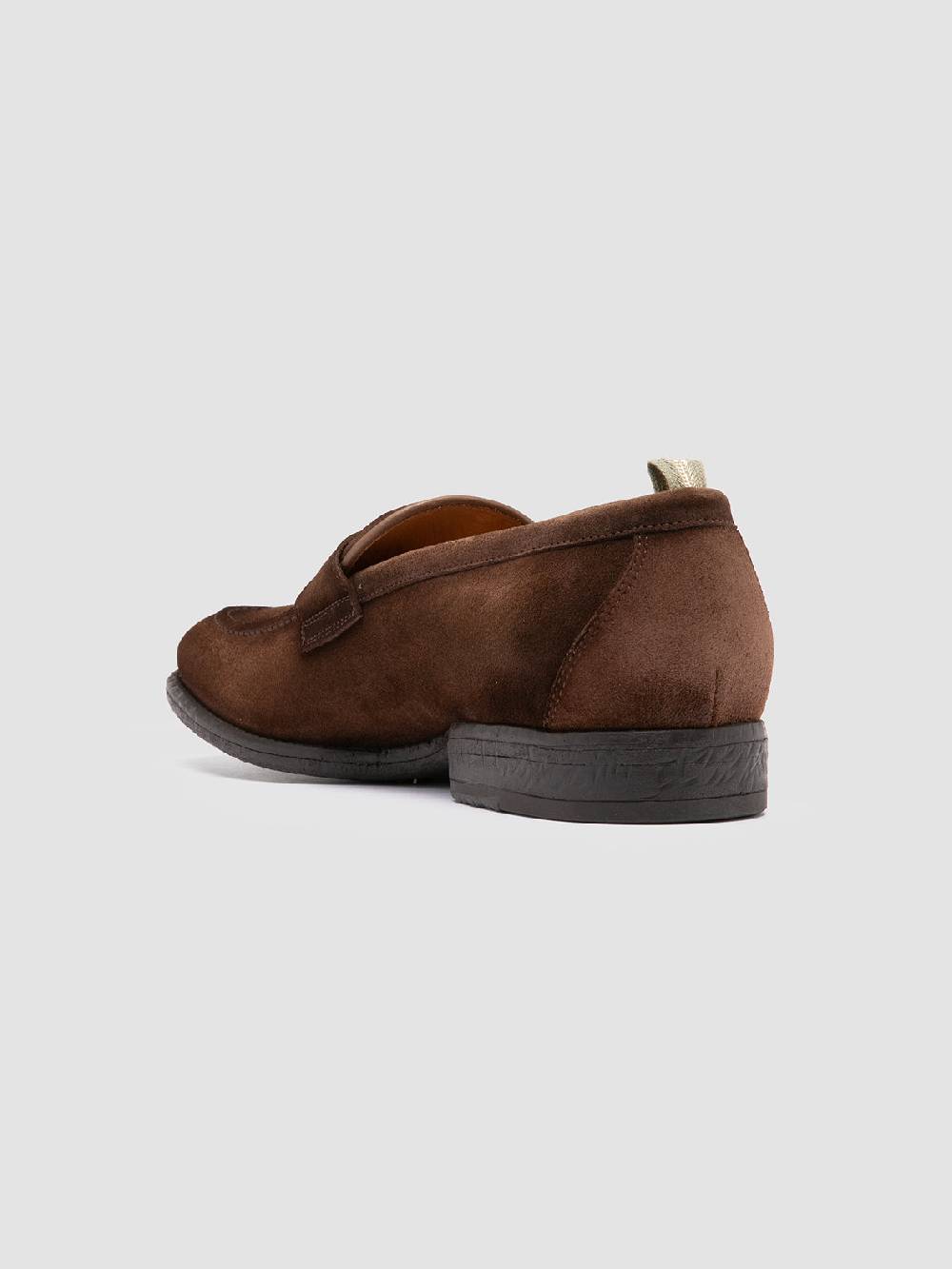 Officine Creative EMORY 024 Mocassini In Pelle Scamosciata Marrone