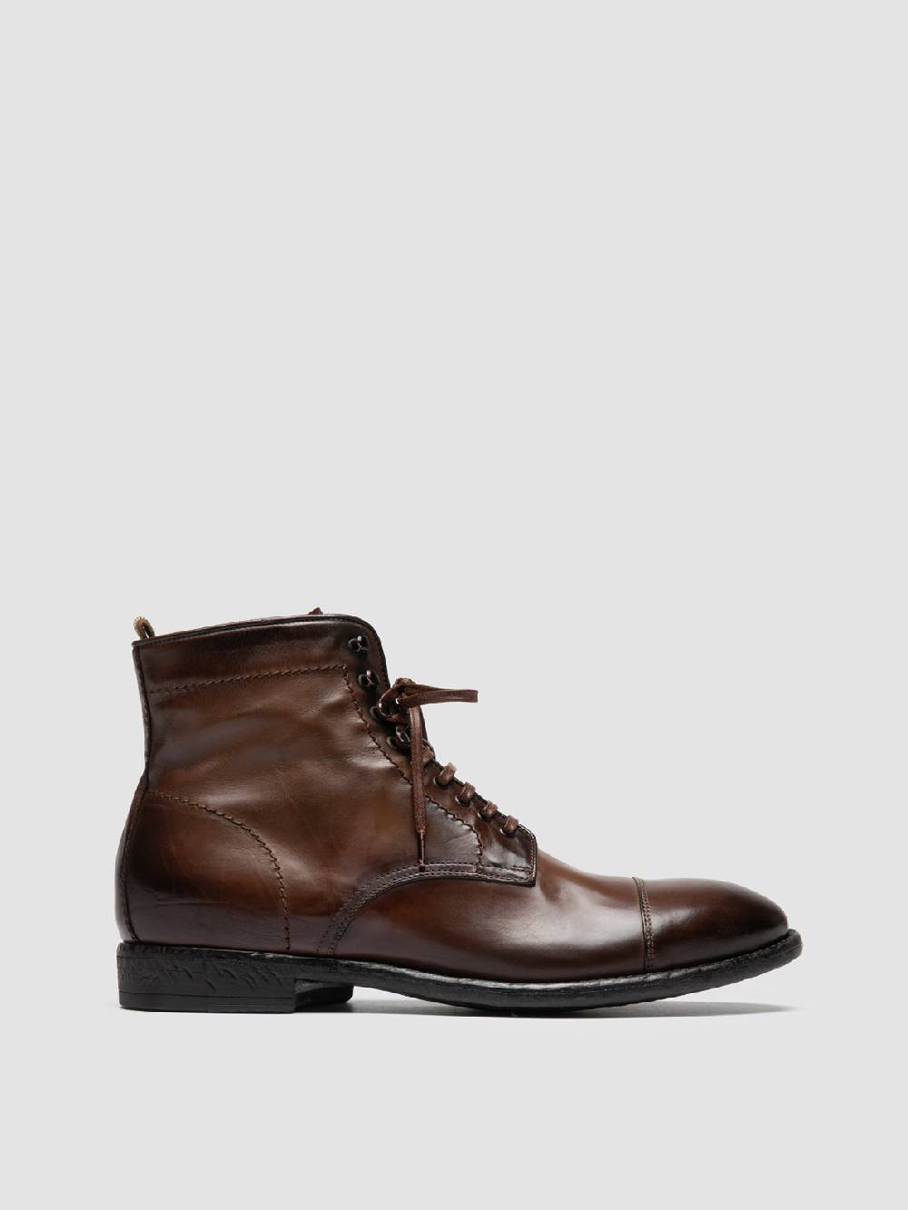 Officine Creative EMORY CAOU 014 Stivali Marrone Chiaro in Pelle