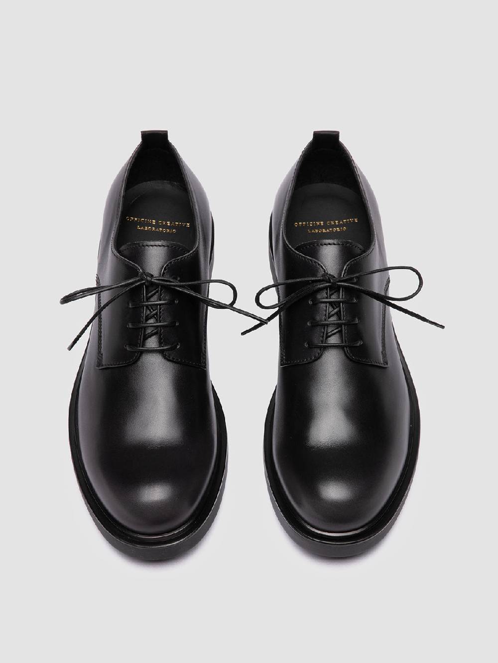 Officine Creative ENGINEER 004 Derby In Pelle Grigia