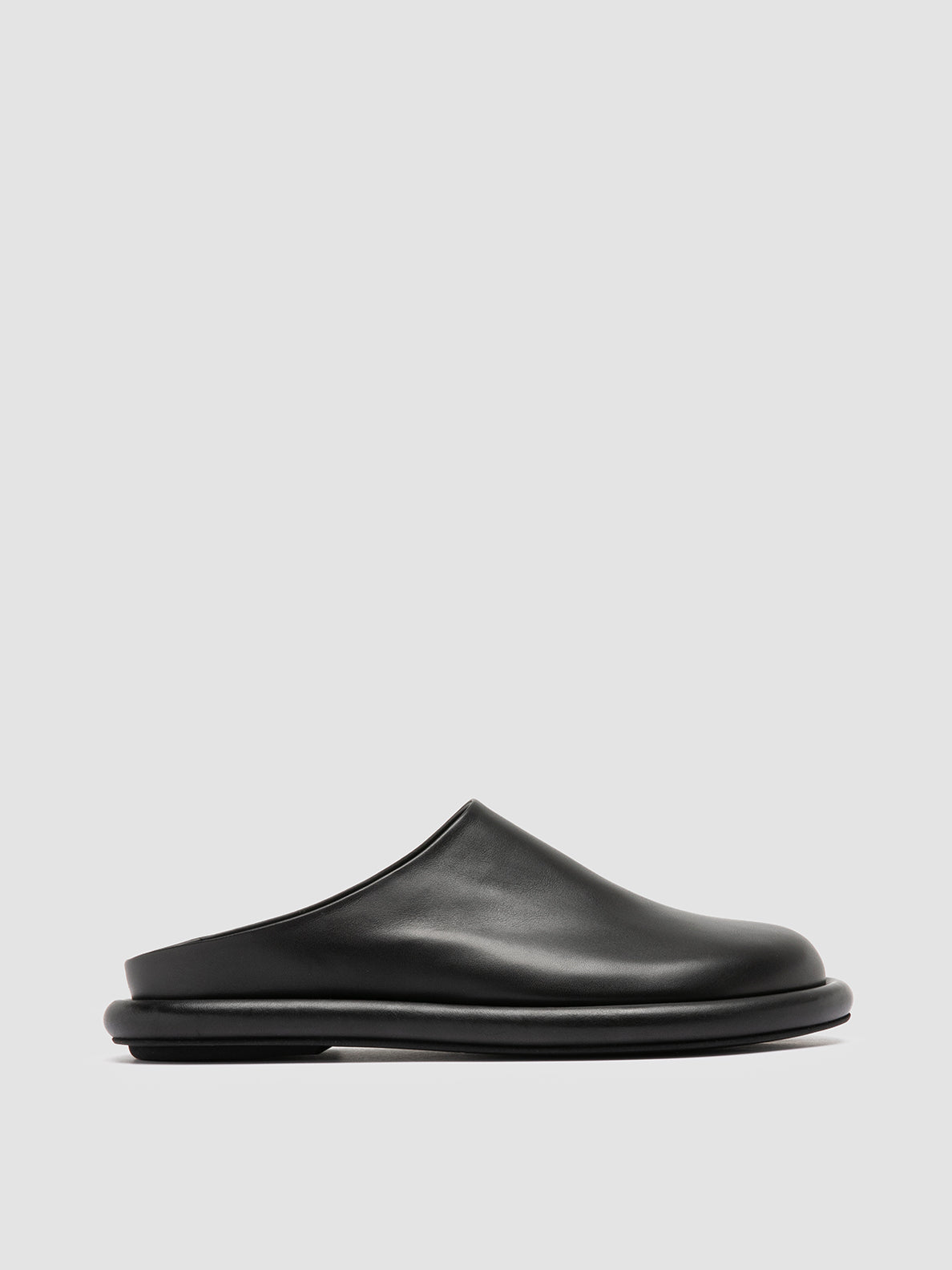 Officine Creative ESTENS 107 Sandali Sabot in Pelle Nera Officine Creative ESTENS 107 Sandali Sabot in Pelle Nera