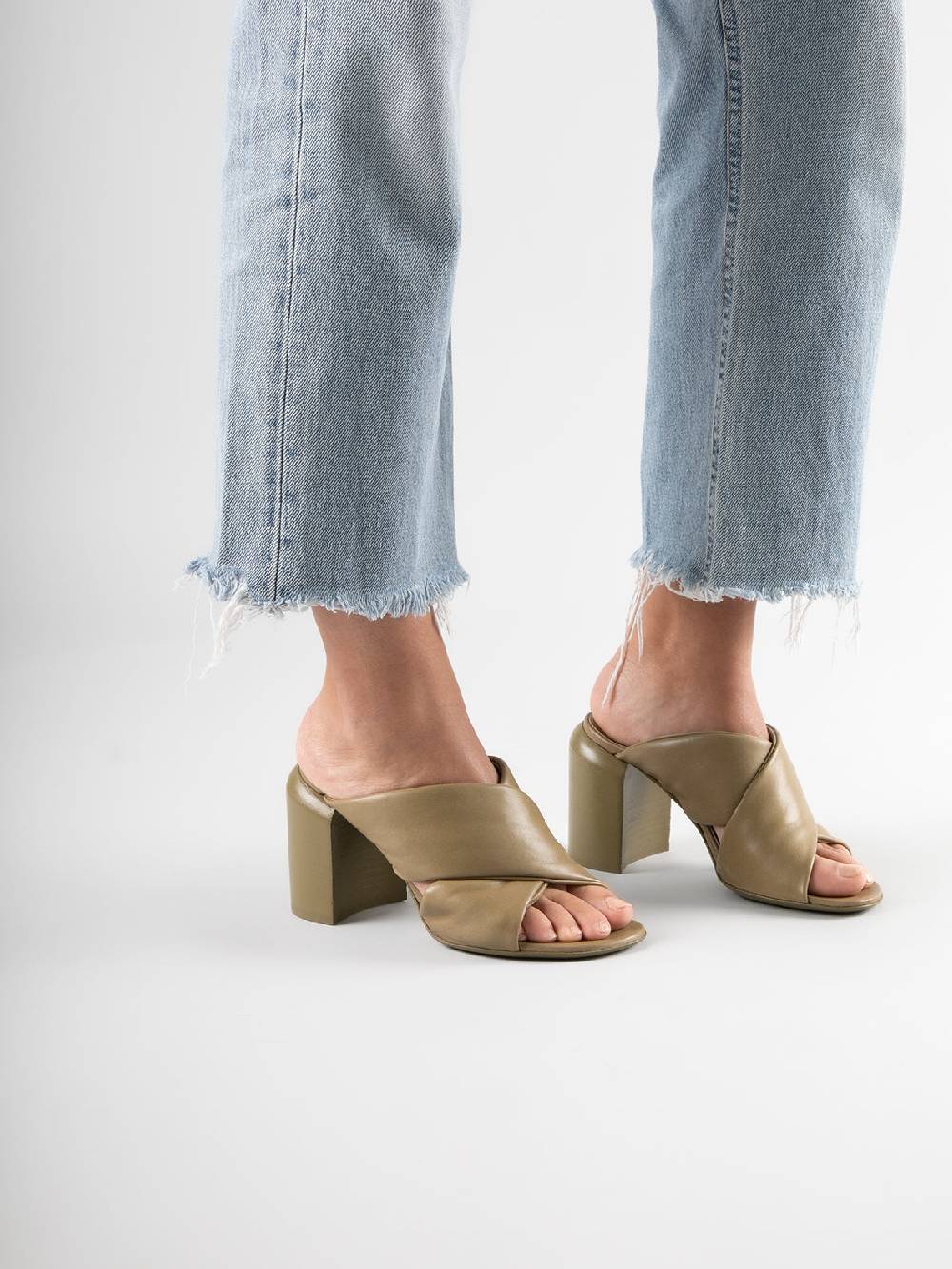 Officine Creative ESTHER 014 Sandali In Pelle Marrone