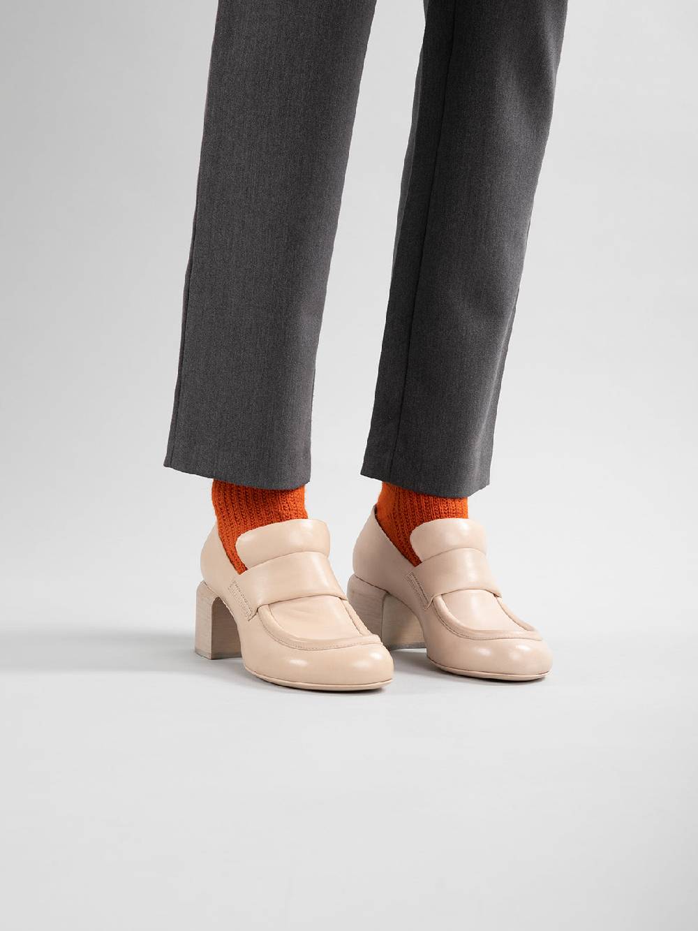 Officine Creative ETHEL 001 Mocassini Penny In Pelle Marrone