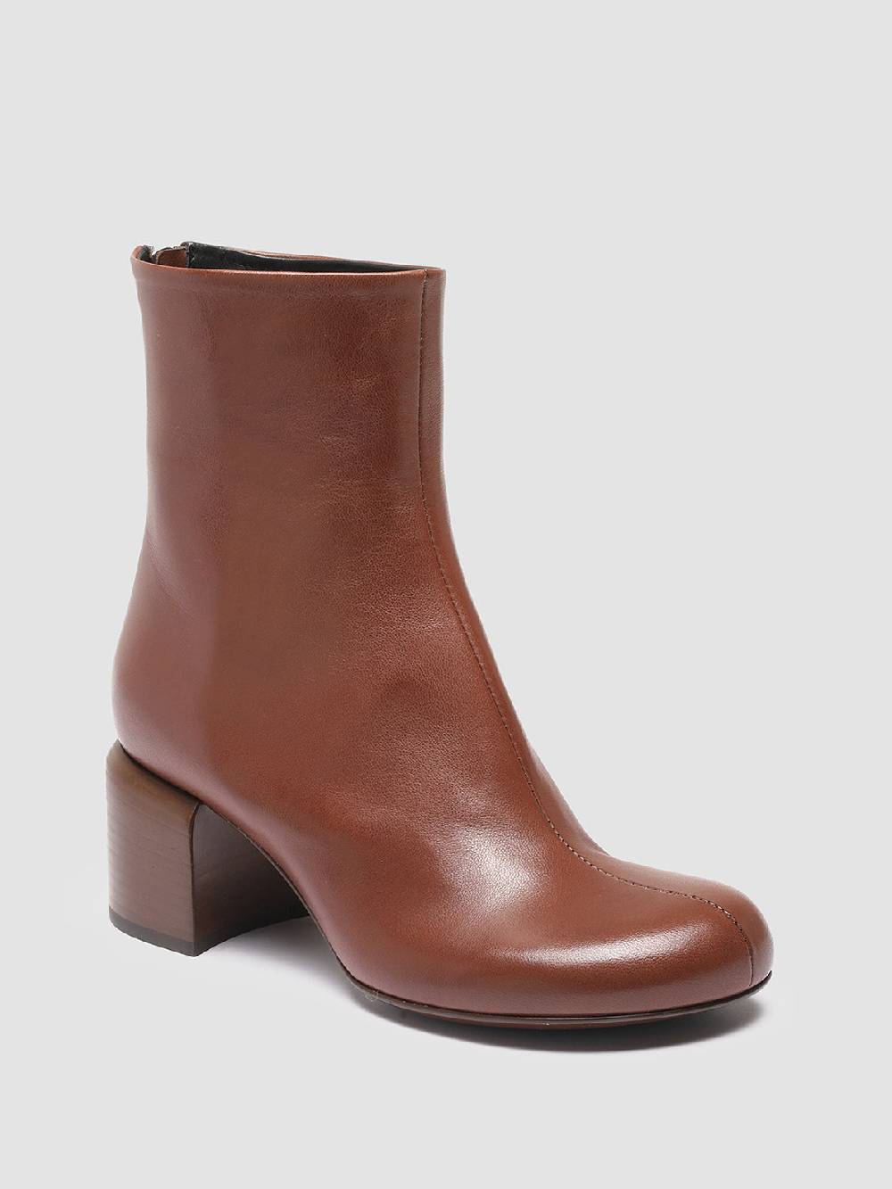 Officine Creative ETHEL 004 Stivaletti In Nappa Marrone