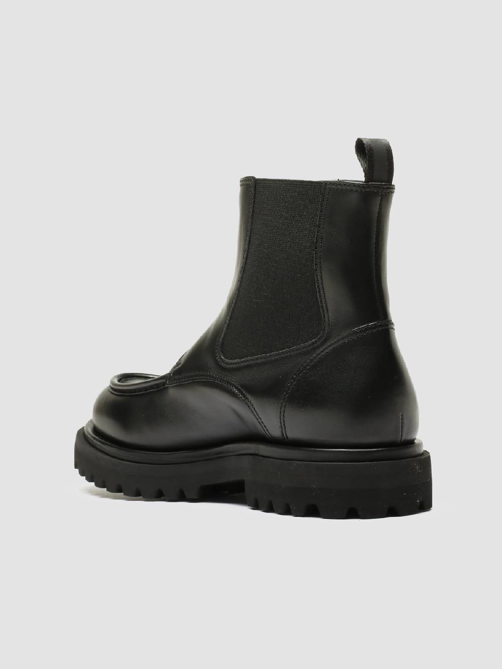 Officine Creative EVENTUAL 018 Stivali Zip In Pelle Nera