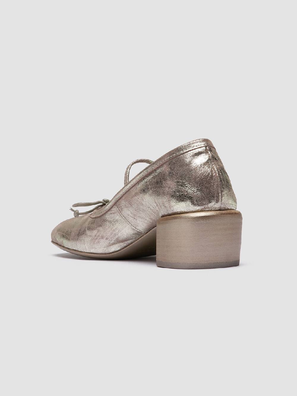 Officine Creative FLORE 001 Ballerine In Pelle Metallizzata