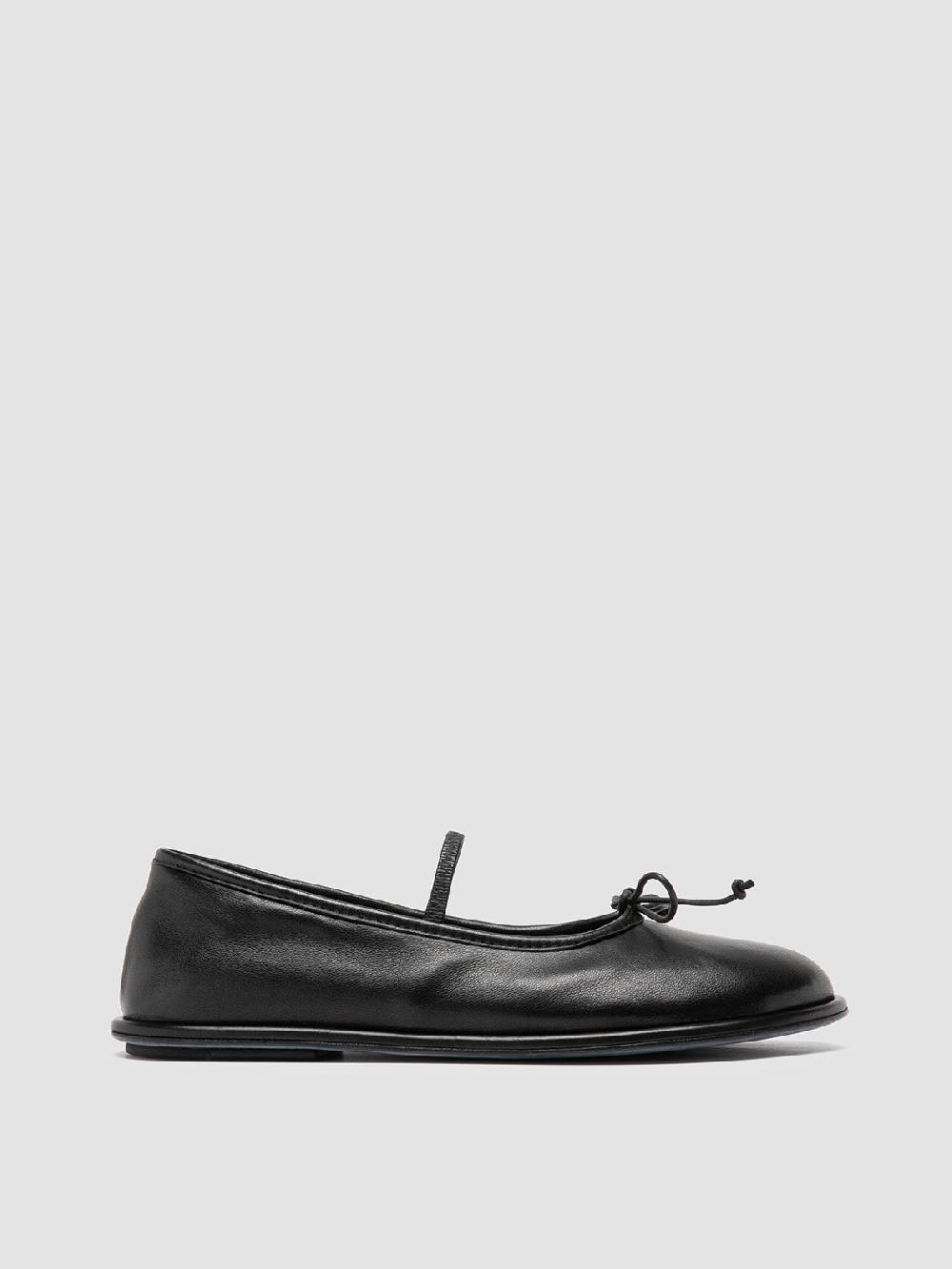 Officine Creative FONTAYNE 001 Ballerine in Pelle Nera