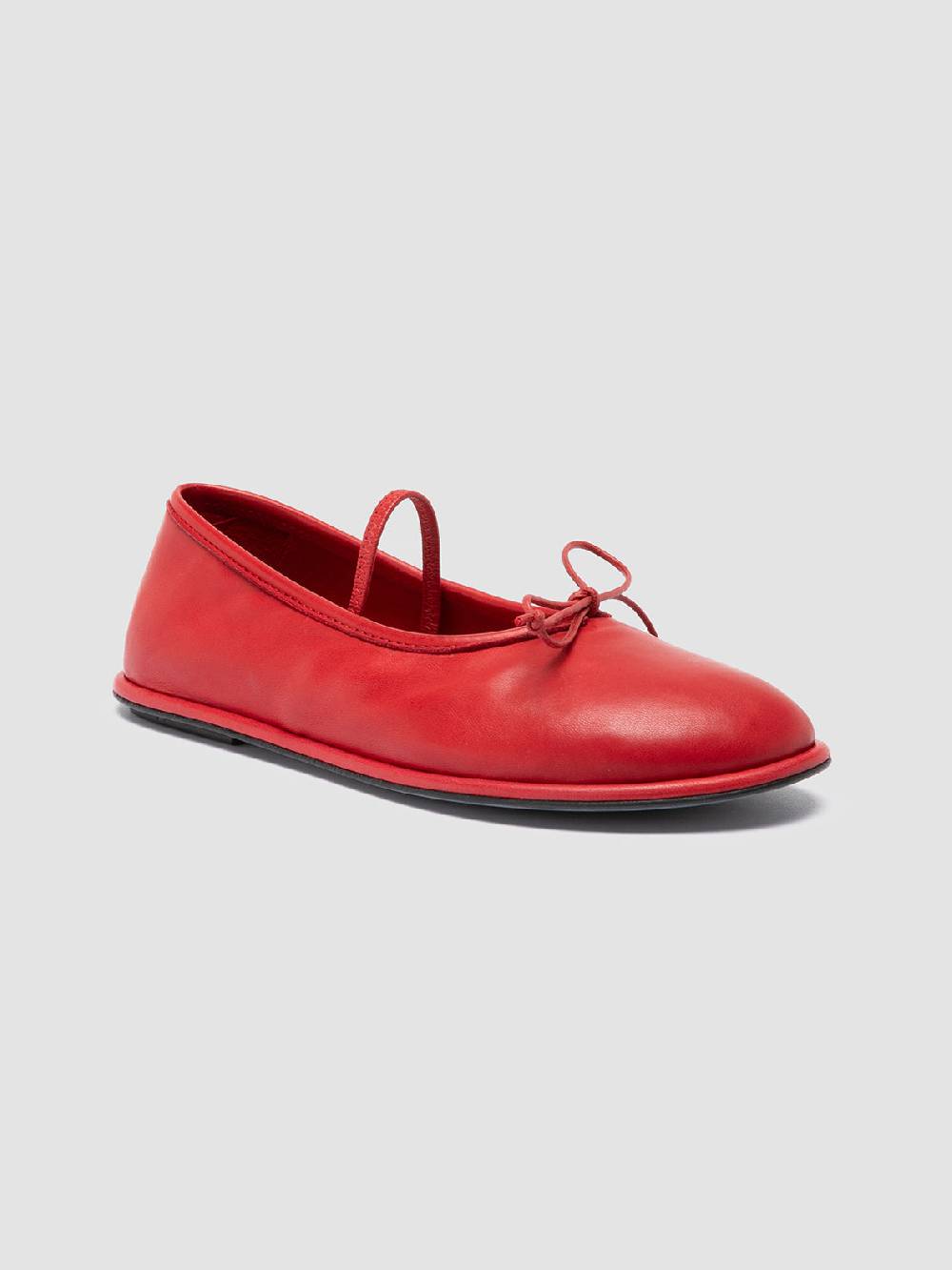 Officine Creative FONTAYNE 001 Ballerine In Pelle Rossa
