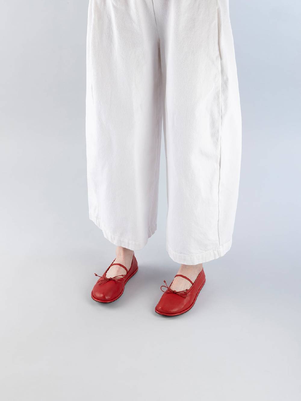 Officine Creative FONTAYNE 001 Ballerine In Pelle Rossa