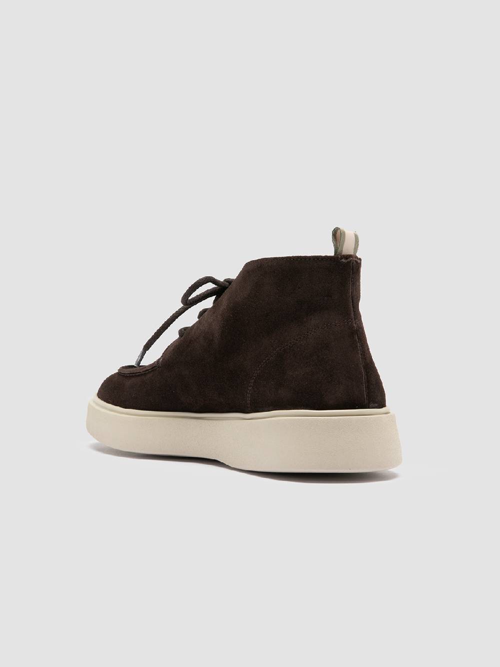 Officine Creative FRAME 002 Stivali Chukka In Pelle Scamosciata Grigia