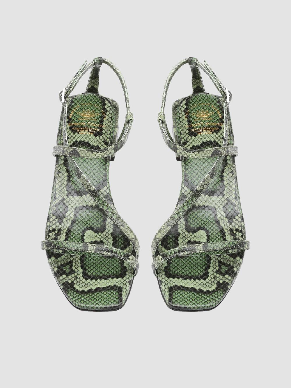 Officine Creative GILLIAN 004 Sandali In Pelle Verde