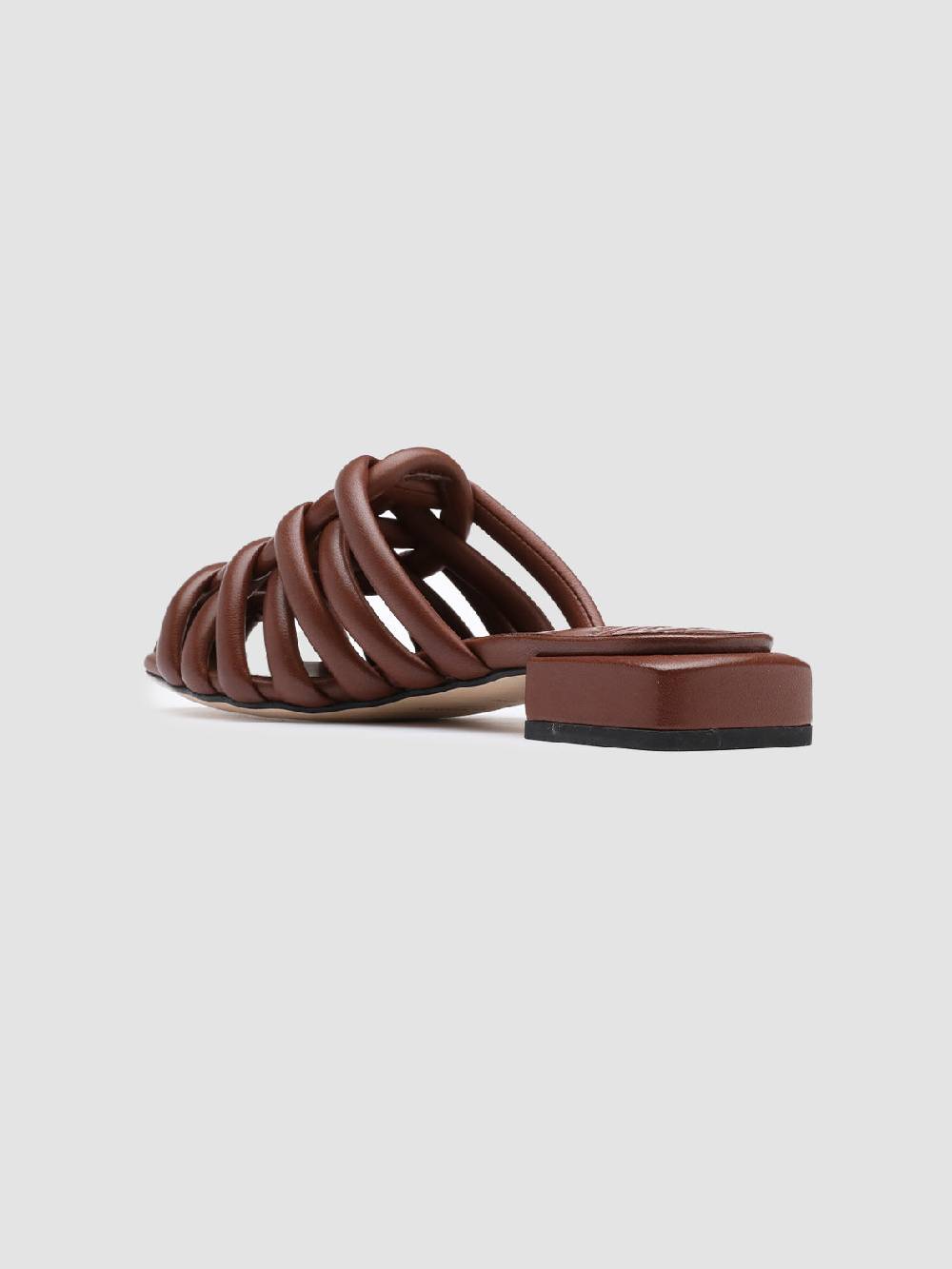 Officine Creative GILLIAN 006 Sandali In Pelle Marrone