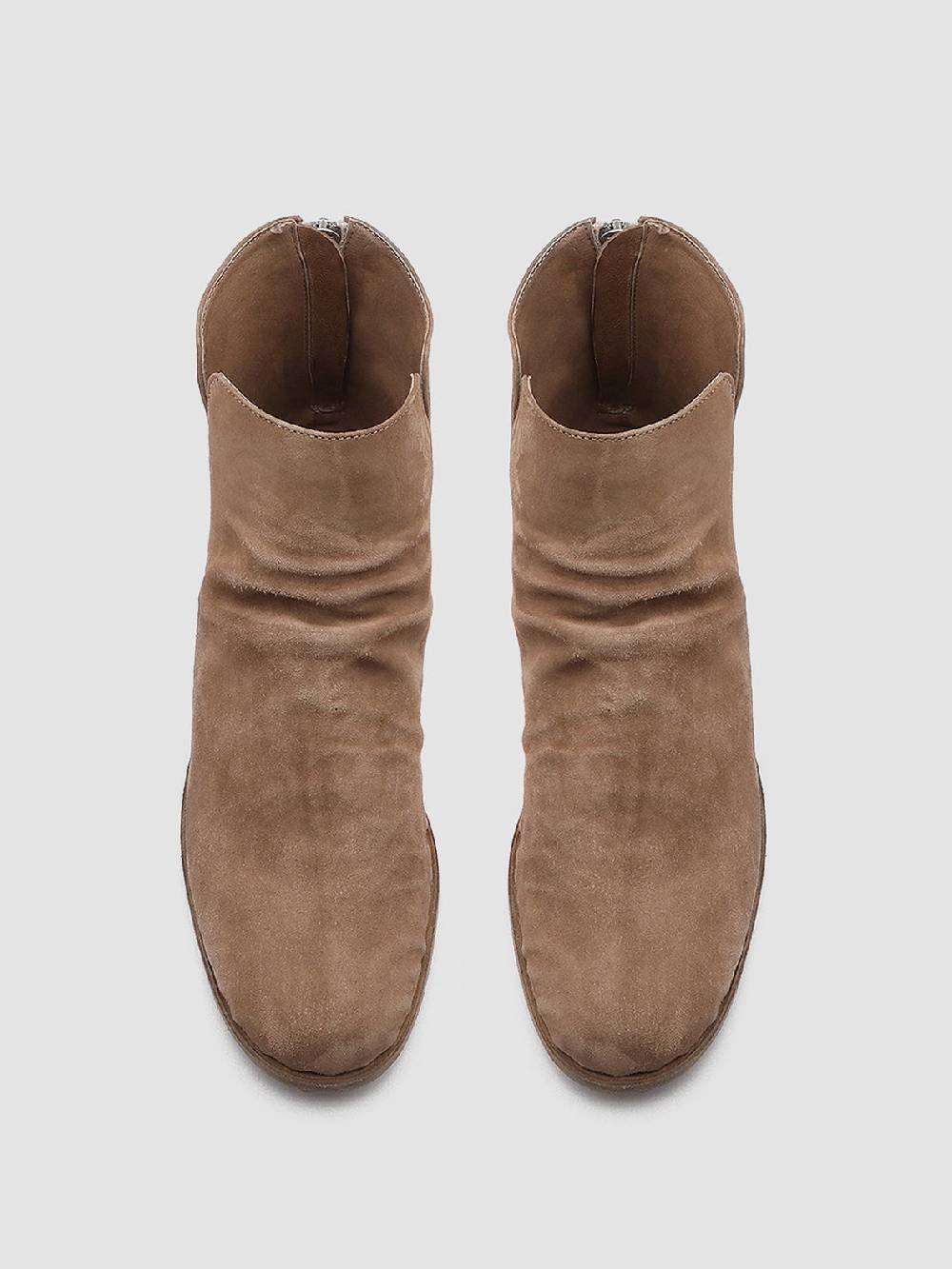 Officine Creative GRAPHITE 005 Stivaletti In Pelle Scamosciata Marrone