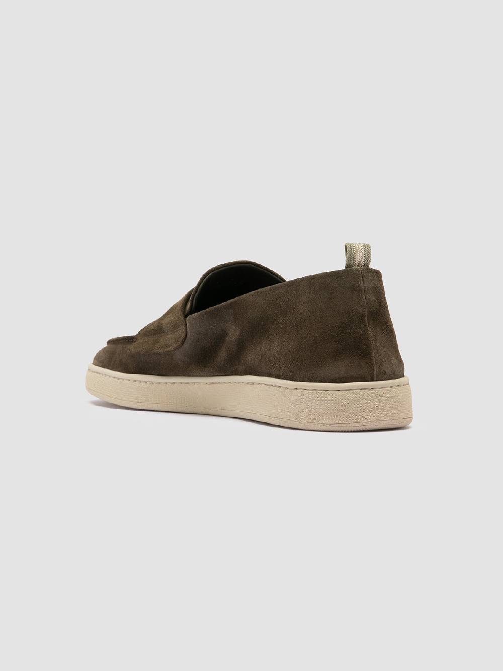 Officine Creative HERBIE 005 Sneaker Basse In Pelle Verde