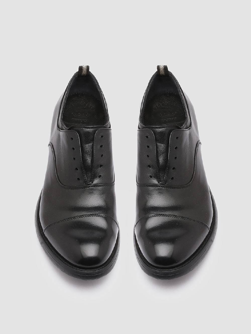 Officine Creative HIVE 004 Scarpe Oxford In Pelle Nera
