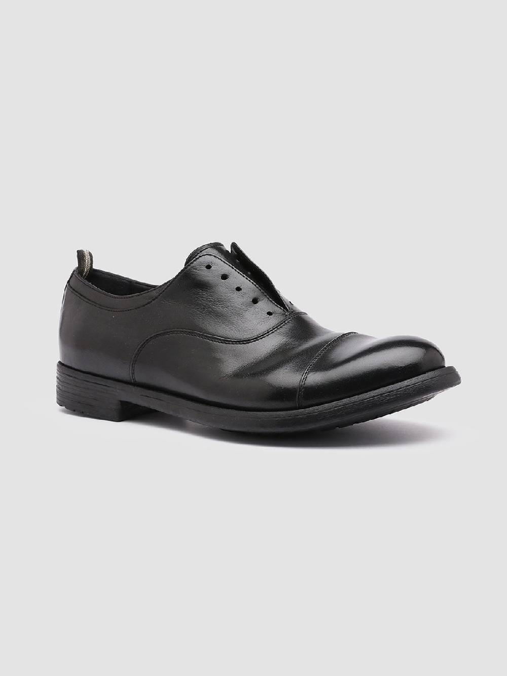 Officine Creative HIVE 004 Scarpe Oxford In Pelle Nera