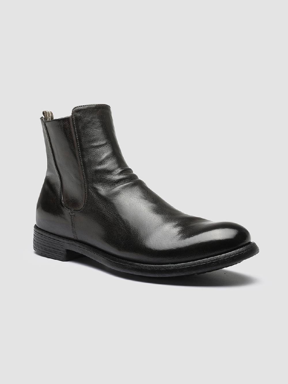 Officine Creative HIVE 036 Stivaletti In Pelle Grigia