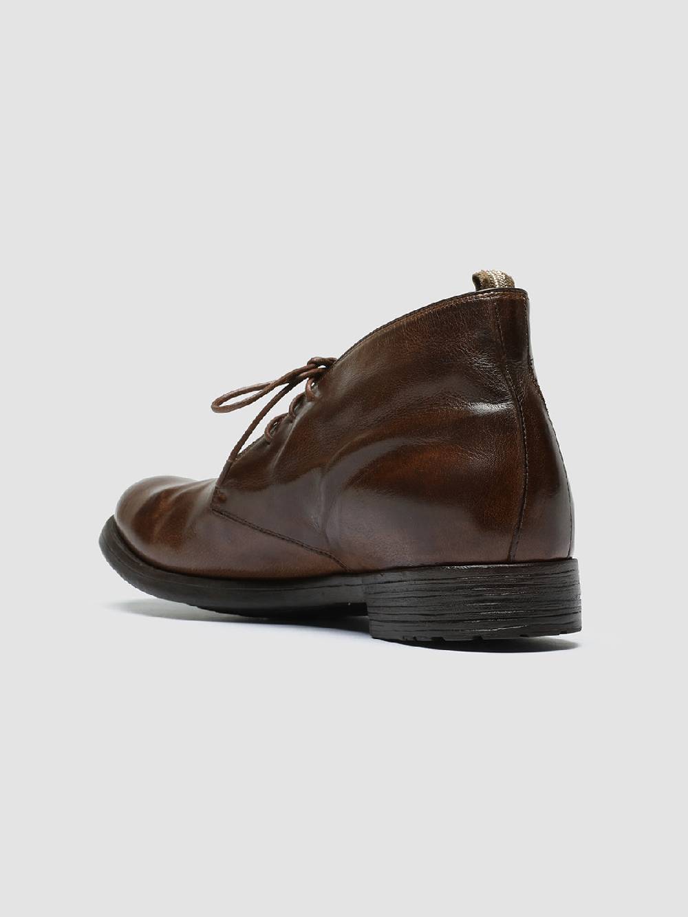 Officine Creative HIVE 050 Stivali Chukka In Pelle Marrone