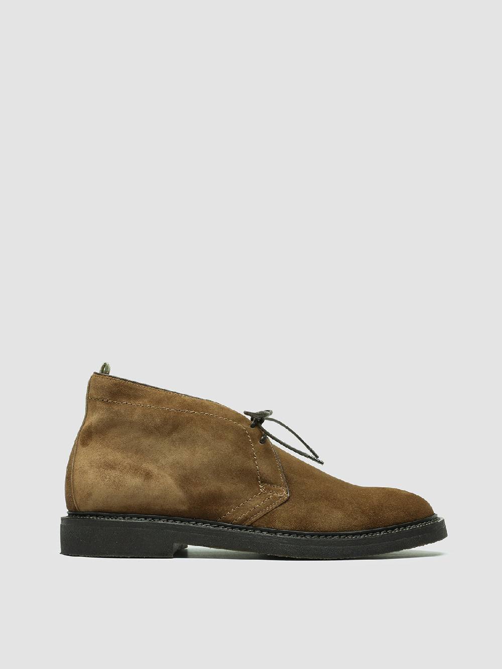 Officine Creative HOPKINS FLEXI 202 Stivali Chukka in Camoscio Marrone