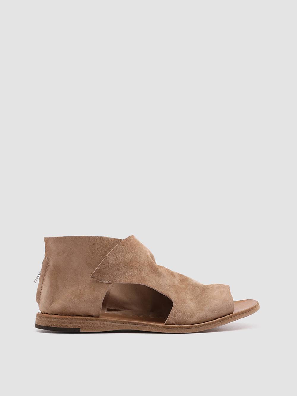 Officine Creative ITACA 018 Sandali in Pelle Scamosciata Marrone