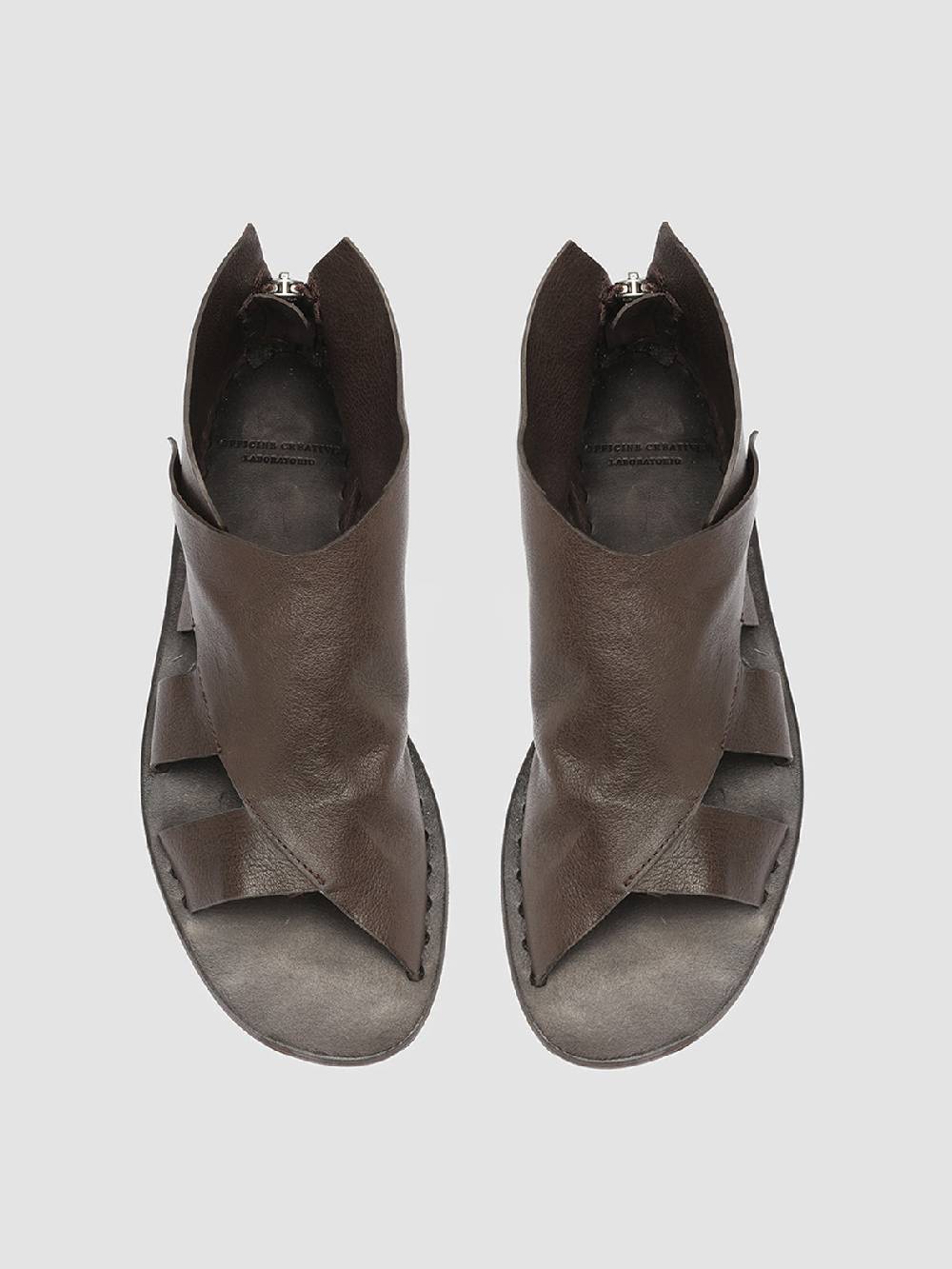 Officine Creative ITACA 032 Sandali In Pelle Marrone