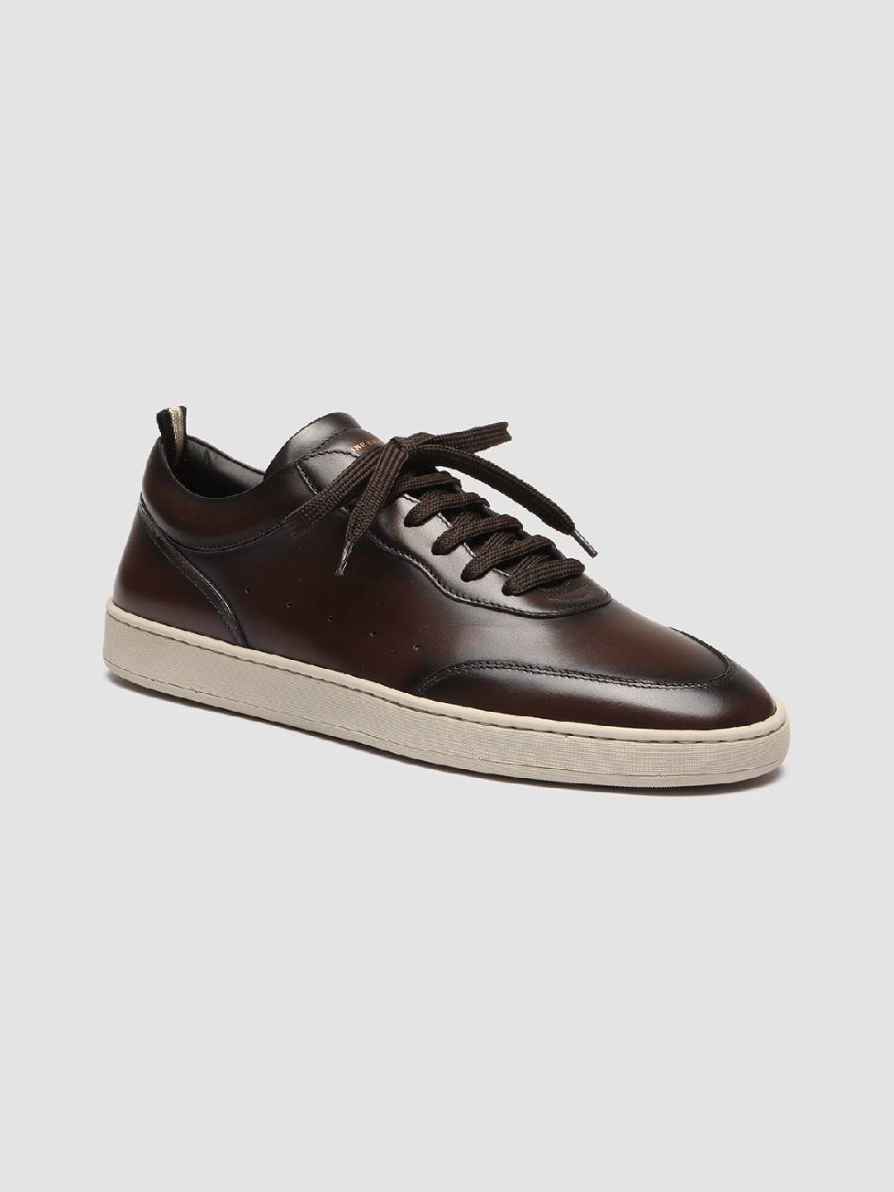 Officine Creative KRIS LUX 001 Sneakers In Pelle Marrone