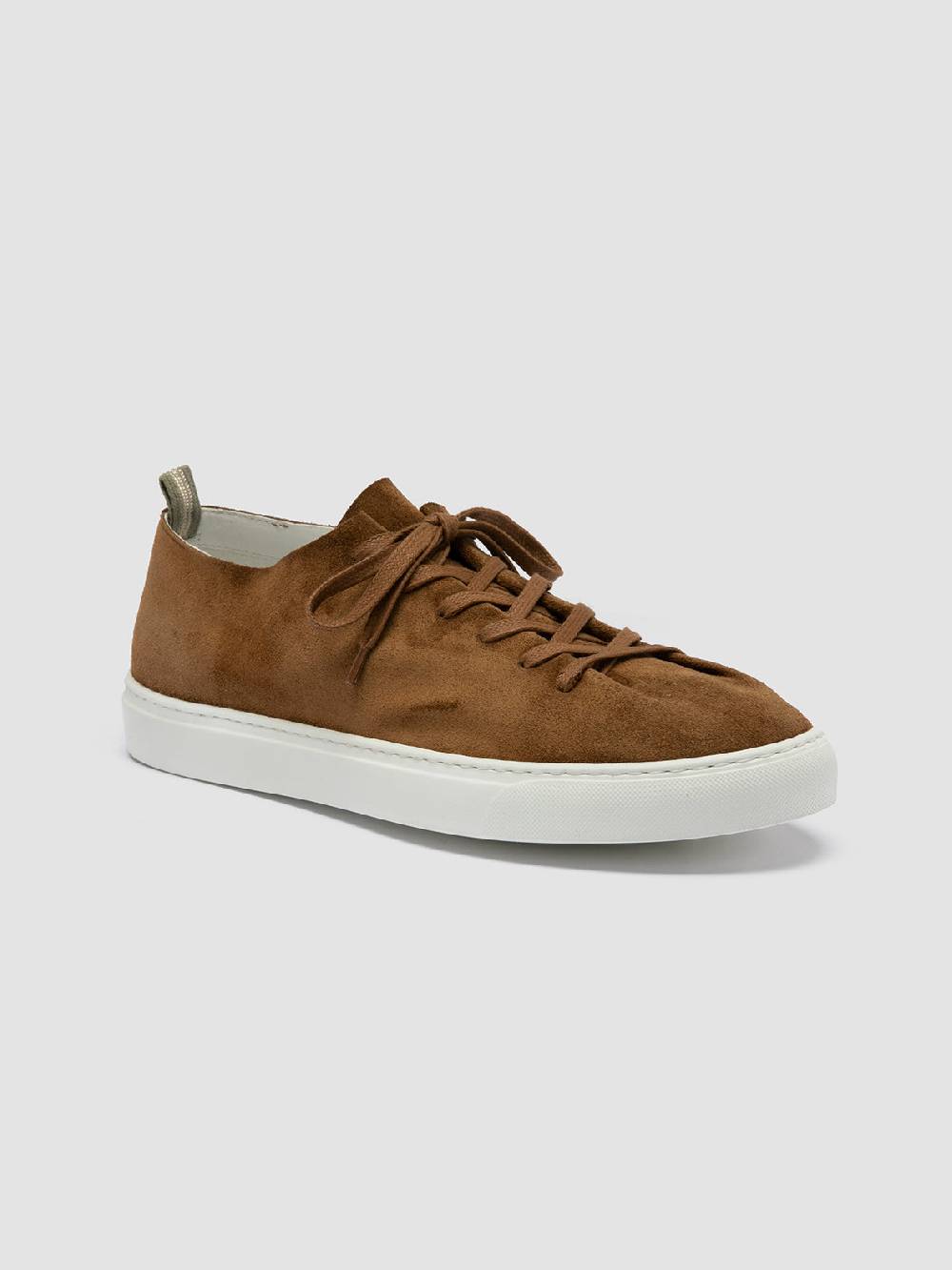 Officine Creative LEGGERA 001 Sneakers Basse In Pelle Scamosciata Marrone