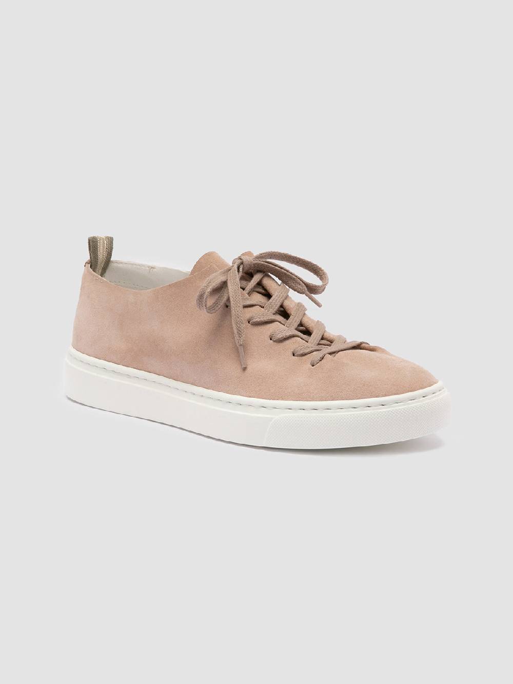 Officine Creative LEGGERA 100 Sneakers Basse In Pelle Scamosciata Rosa