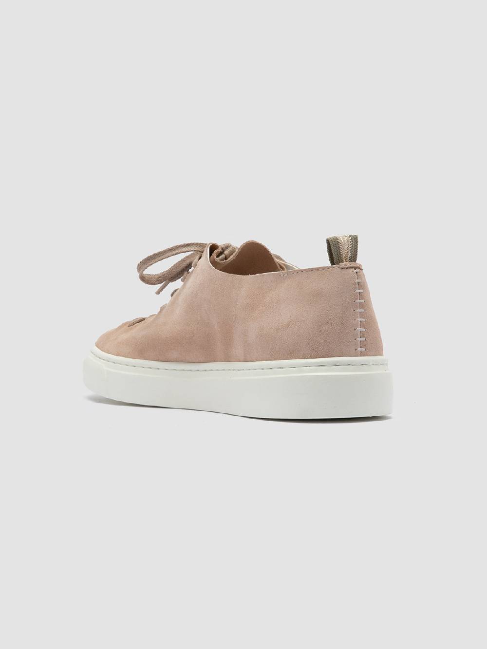 Officine Creative LEGGERA 100 Sneakers Basse In Pelle Scamosciata Rosa