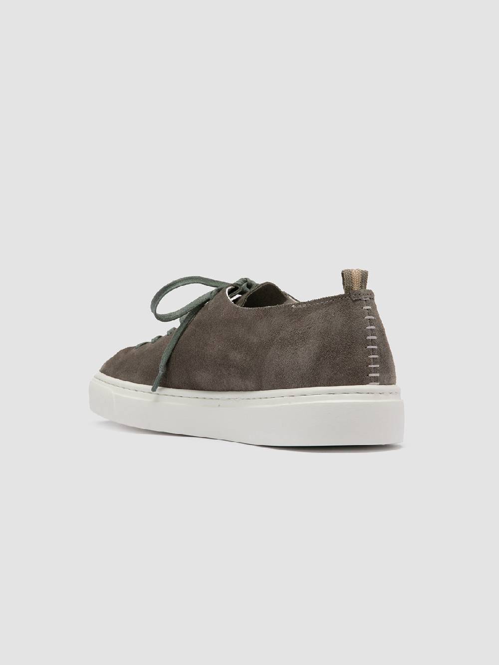 Officine Creative LEGGERA 100 Sneakers Basse In Pelle Scamosciata Verde