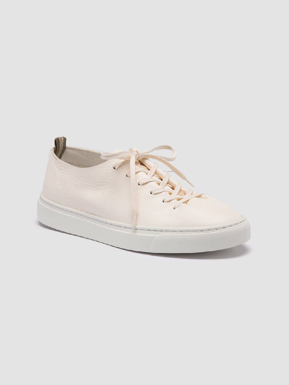 Officine Creative LEGGERA 100 White Leather Low Top Sneakers