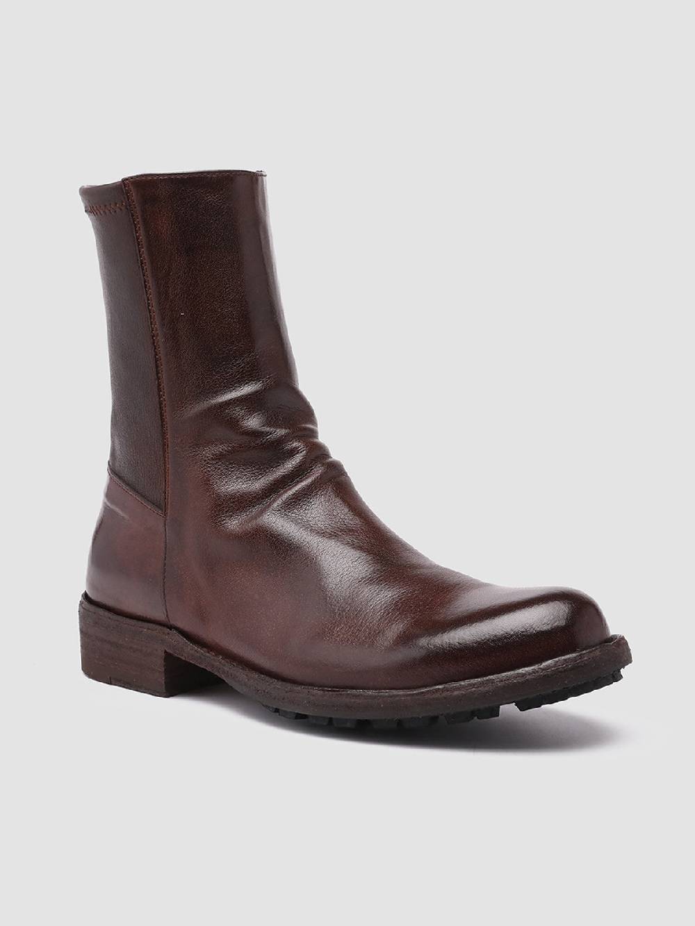 Officine Creative LEGRAND 203 Stivaletti In Pelle Marrone