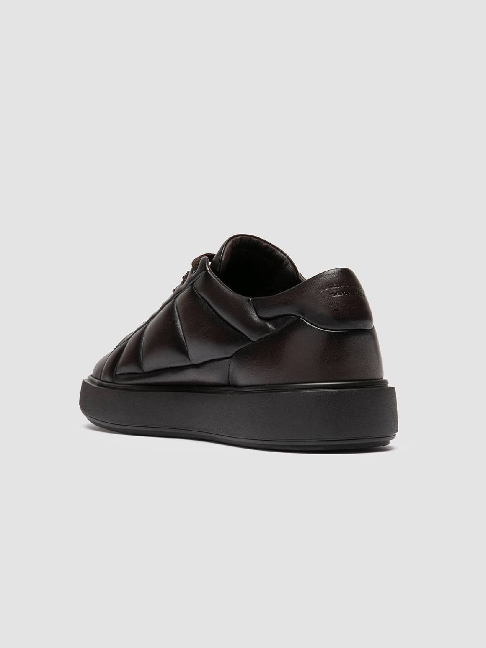 Officine Creative LEISURE 001 Sneaker Basse In Pelle Marrone