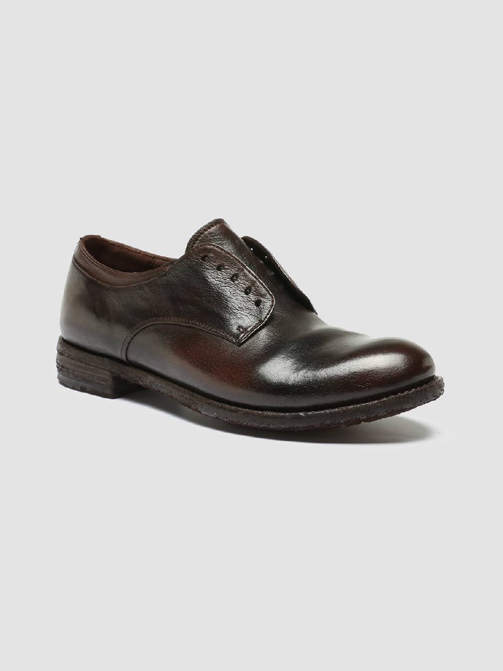 Officine Creative LEXIKON 012 Scarpe Derby In Pelle Marrone