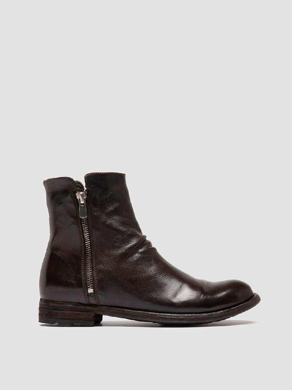 Officine Creative LEXIKON 097 Stivaletti in Pelle Marrone