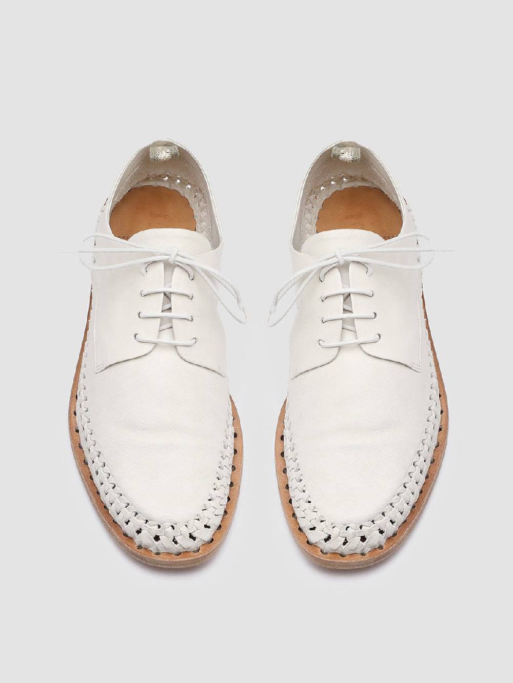 Officine Creative MABELLE 001 Derby In Nappa Bianca