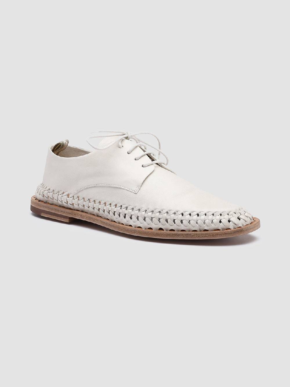 Officine Creative MABELLE 001 Derby In Nappa Bianca
