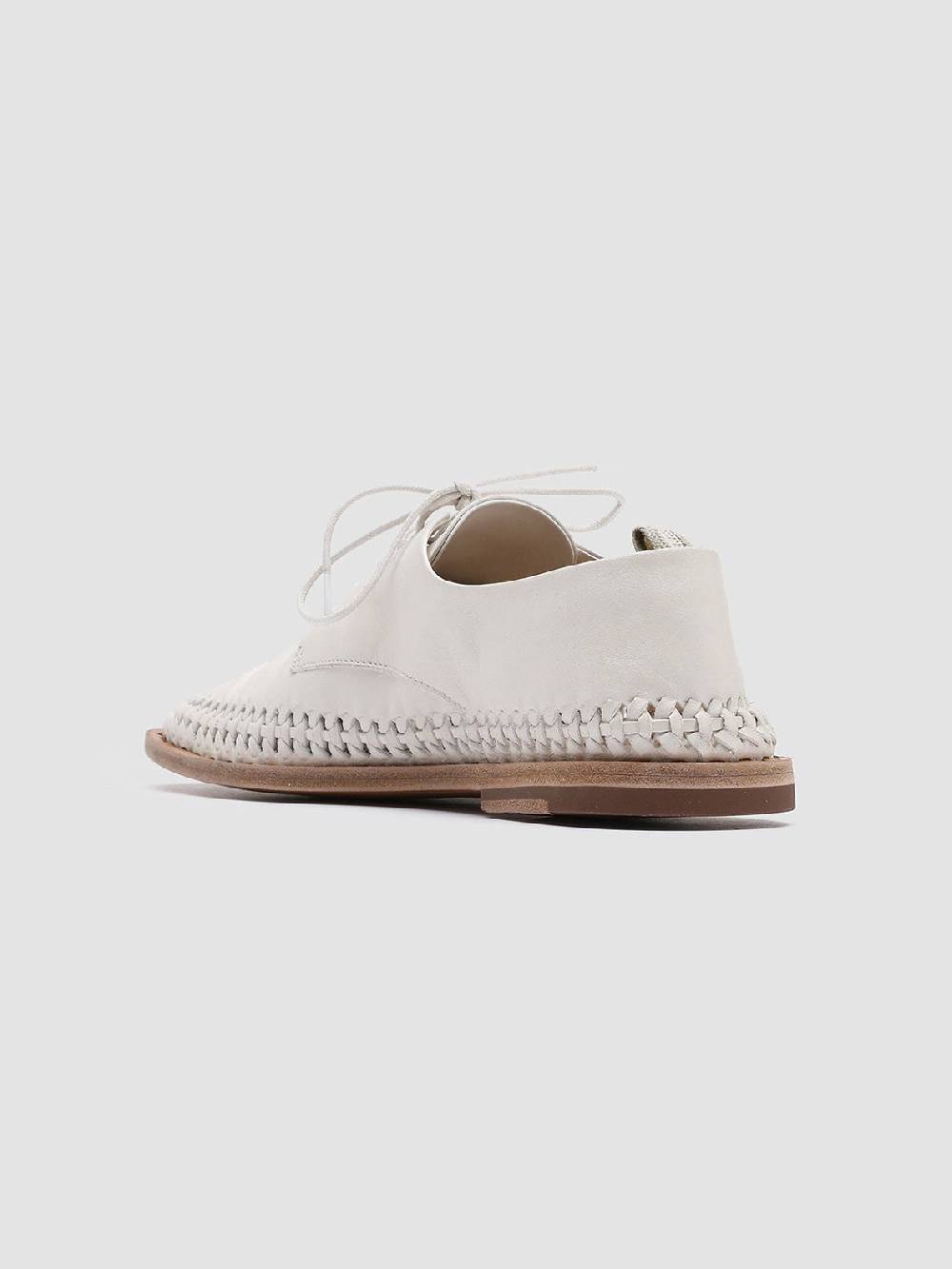 Officine Creative MABELLE 001 Derby In Nappa Bianca