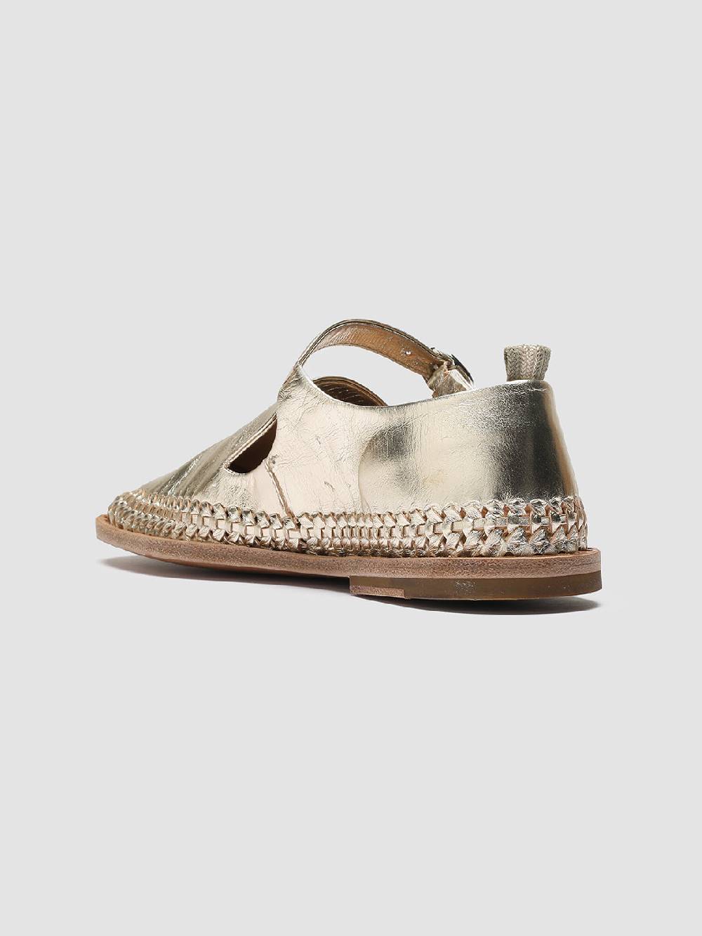 Officine Creative MABELLE 003 Mary Jane In Pelle Tortora