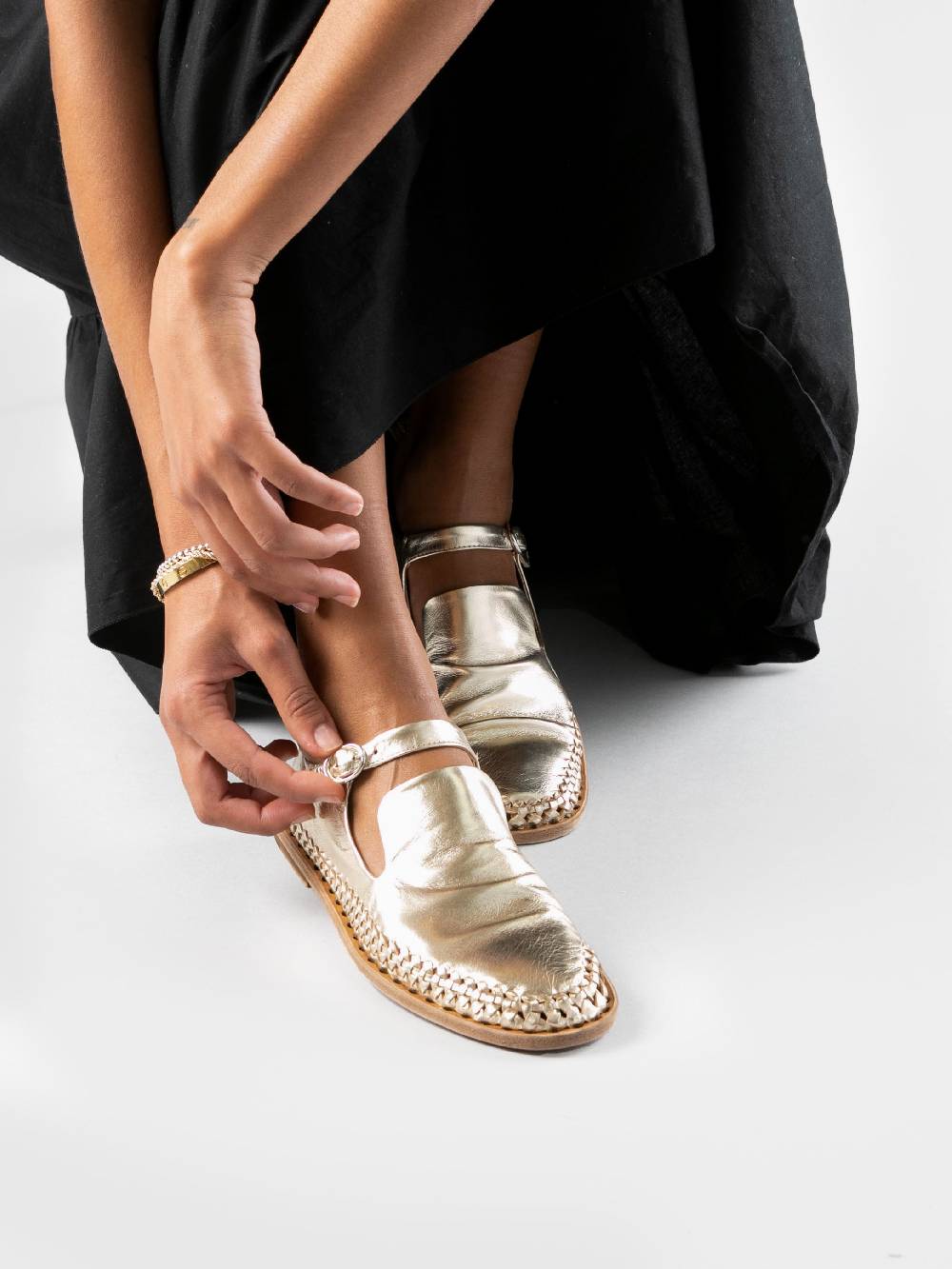 Officine Creative MABELLE 003 Mary Jane In Pelle Tortora