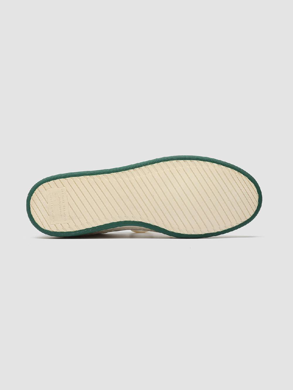 Officine Creative MAGIC 001 Sneakers In Pelle E Camoscio Bianco