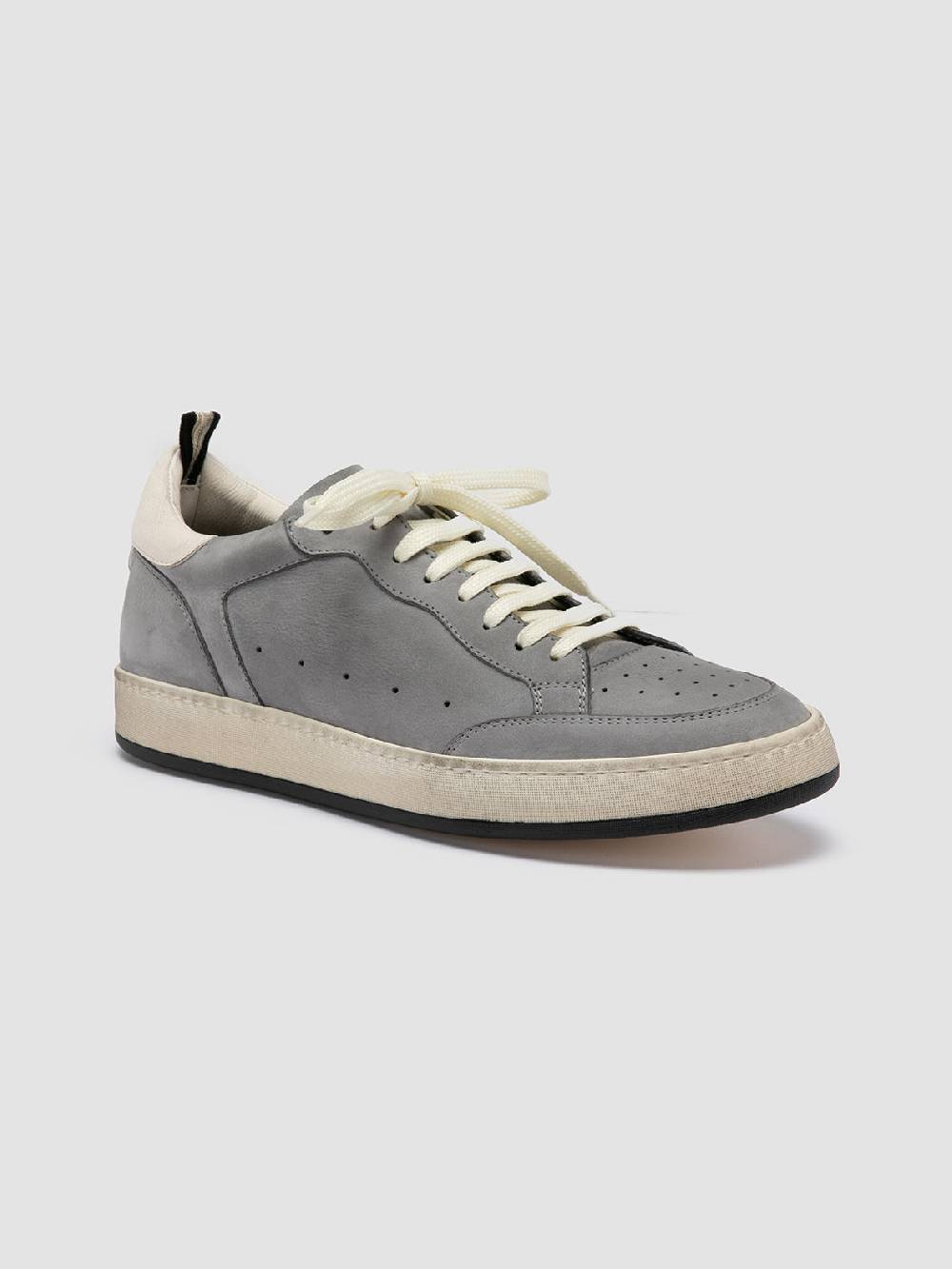 Officine Creative MAGIC 002 Sneakers Basse In Nabuk Grigio