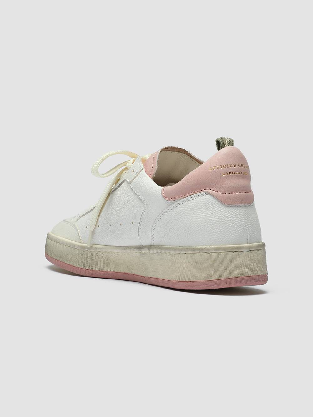 Officine Creative MAGIC 101 Sneakers In Pelle Bianca