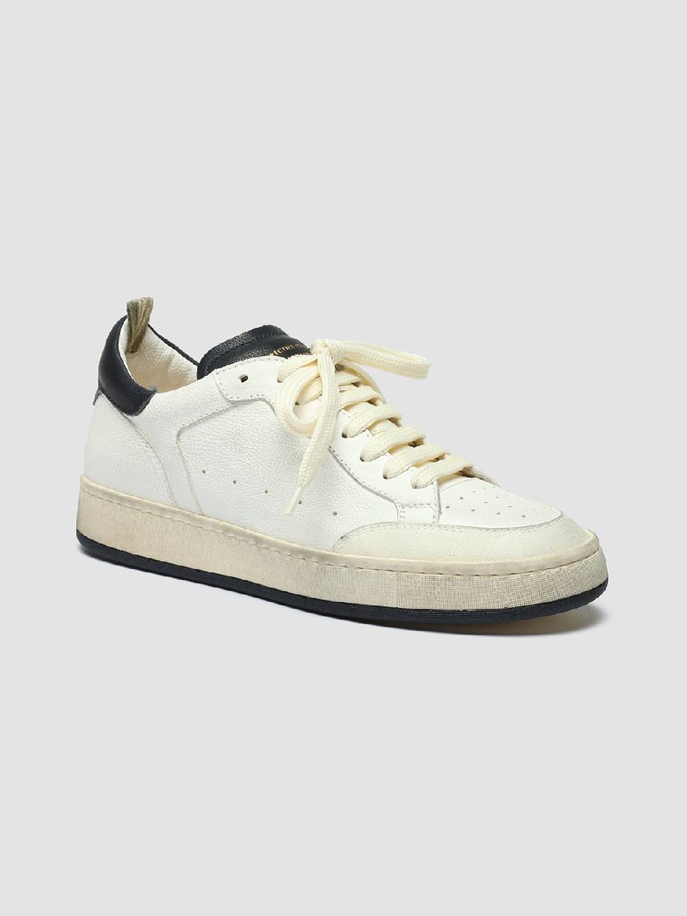 Officine Creative MAGIC 101 Sneakers In Pelle Bianca
