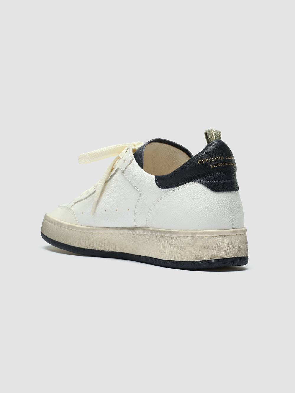Officine Creative MAGIC 101 Sneakers In Pelle Bianca